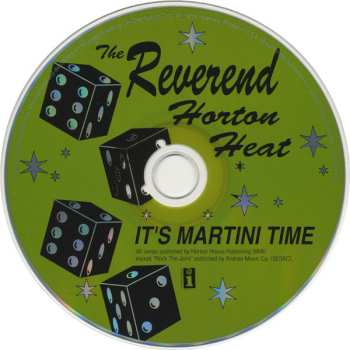 CD Reverend Horton Heat: It's Martini Time