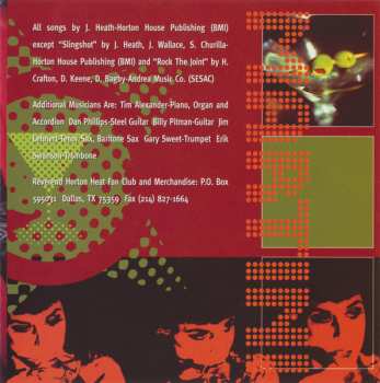 CD Reverend Horton Heat: It's Martini Time
