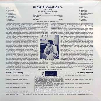 LP The Richie Kamuca Quartet: Richie Kamuca Quartet