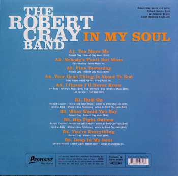 LP The Robert Cray Band: In My Soul LTD | CLR