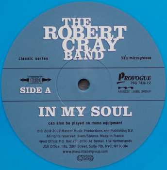 LP The Robert Cray Band: In My Soul LTD | CLR