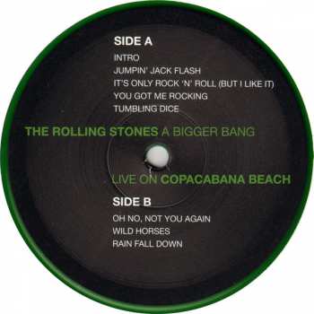 3LP The Rolling Stones: A Bigger Bang Live On Copacabana Beach LTD | CLR