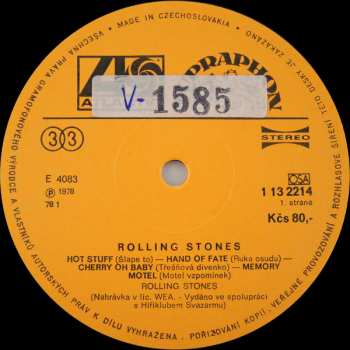 LP The Rolling Stones: Rolling Stones