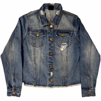 Merch The Rolling Stones: Dames Spijkerjasje Script