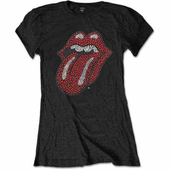 Merch The Rolling Stones: Dámské Tričko Classic Tongue  S