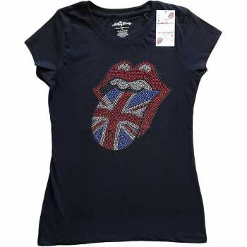 Merch The Rolling Stones: Dames T-shirt Classic Uk