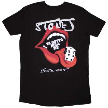 Merch The Rolling Stones: Dames T-shirt Dress Ya Gotta Roll Exile