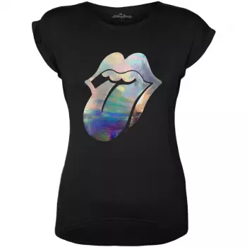 Dames T-shirt Foil Tongue 