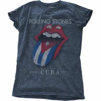 Merch The Rolling Stones: Dames T-shirt Havana Cuba 