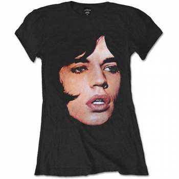 Merch The Rolling Stones: Dames T-shirt Mick Portrait 