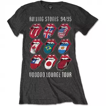 Dames T-shirt Voodoo Lounge Tongues 