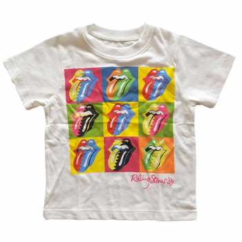 Merch The Rolling Stones: Kinder Toddler T-shirt Two-tone Tongues 