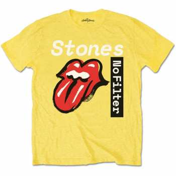Merch The Rolling Stones: Kinder T-shirt No Filter Text 