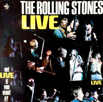 LP The Rolling Stones: Got Live If You Want It!