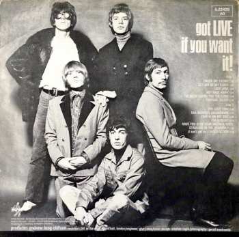 LP The Rolling Stones: Got Live If You Want It!