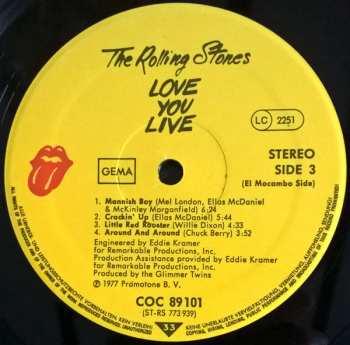 2LP The Rolling Stones: Love You Live
