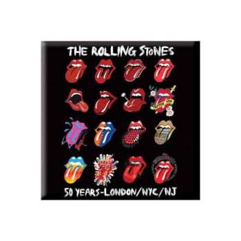 Merch The Rolling Stones: Koelkastmagneet Tongue Evolution