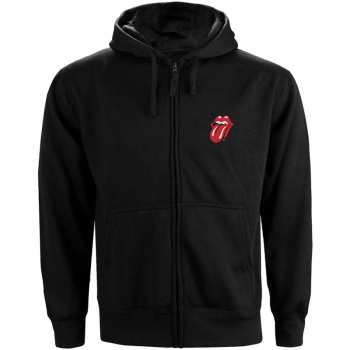 Merch The Rolling Stones: Hoodie Met Rits Classic Tongue 
