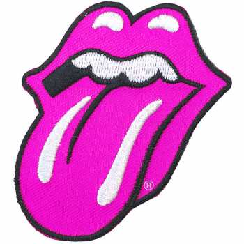Merch The Rolling Stones: Patch Classic Tongue Pink 