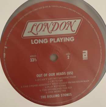 LP The Rolling Stones: Out Of Our Heads CLR | LTD