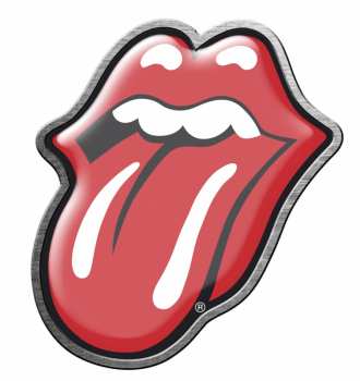 Merch The Rolling Stones: Badge Tongue Staal