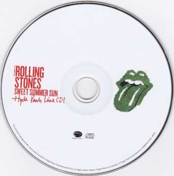 2CD/DVD The Rolling Stones: Sweet Summer Sun - Hyde Park Live 
