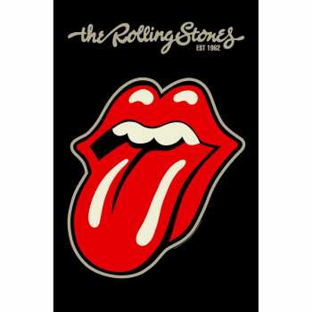 Merch The Rolling Stones: Textielposter Tongue