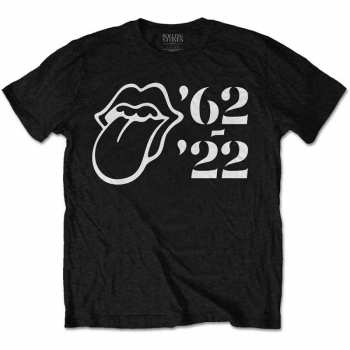 Merch The Rolling Stones: T-shirt Sixty Outline '62 - '22