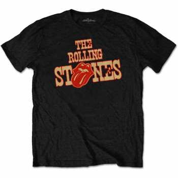 Merch The Rolling Stones: Tričko Wild West Logo The Rolling Stones  S