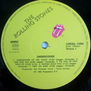 LP The Rolling Stones: Undercover