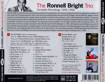 2CD The Ronnell Bright Trio: Complete Recordings 1956-1958