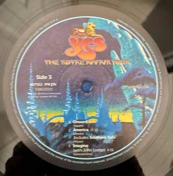 2LP Yes: The Royal Affair Tour: Live From Las Vegas