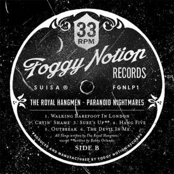 LP The Royal Hangmen: Paranoid Nightmares
