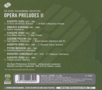 SACD Royal Philharmonic Orchestra: Opera Preludes II