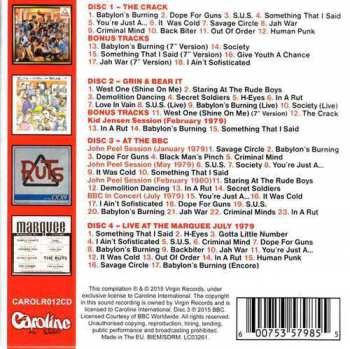 4CD/Doos The Ruts: The Virgin Years