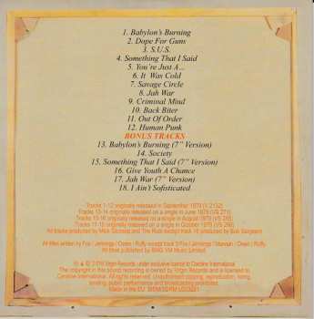 4CD/Doos The Ruts: The Virgin Years