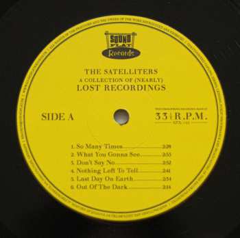 LP The Satelliters: A Collection Of (Nearly) Lost Recordings