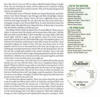 CD The Seeds: Singles  As & Bs 1965-1970