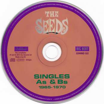 CD The Seeds: Singles  As & Bs 1965-1970
