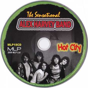 CD The Sensational Alex Harvey Band: Hot City (The 1974 Unreleased Album)