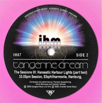 2LP Tangerine Dream: The Sessions III CLR