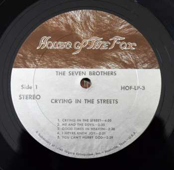 LP The Seven Brothers: Crying In The Streets CLR