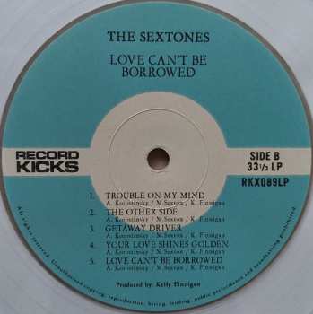LP The Sextones: Love Can't Be Borrowed CLR | LTD