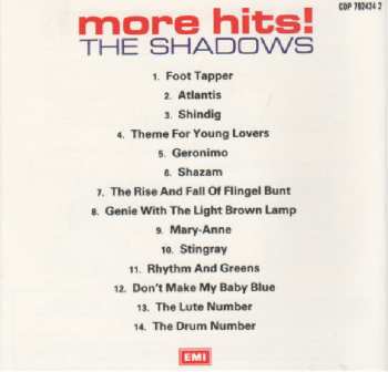 CD The Shadows: More Hits! The Shadows