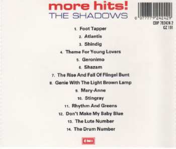 CD The Shadows: More Hits! The Shadows