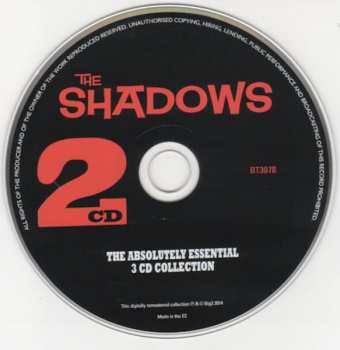 3CD The Shadows: The Absolutely Essential 3 CD Collection