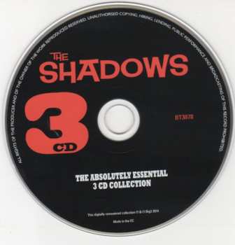 3CD The Shadows: The Absolutely Essential 3 CD Collection
