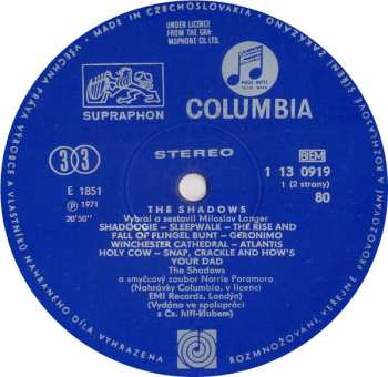 LP The Shadows: The Shadows