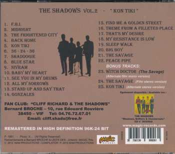 CD The Shadows: Vol. 2 Kon Tiki