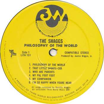 LP The Shaggs: Philosophy Of The World